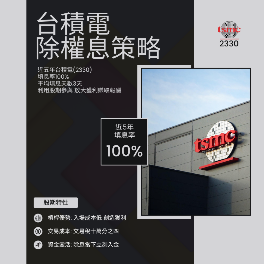 台積電除權息