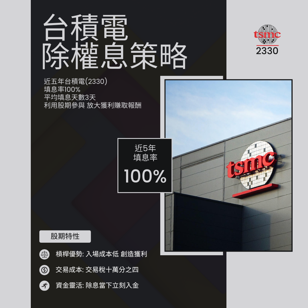 台積電除權息